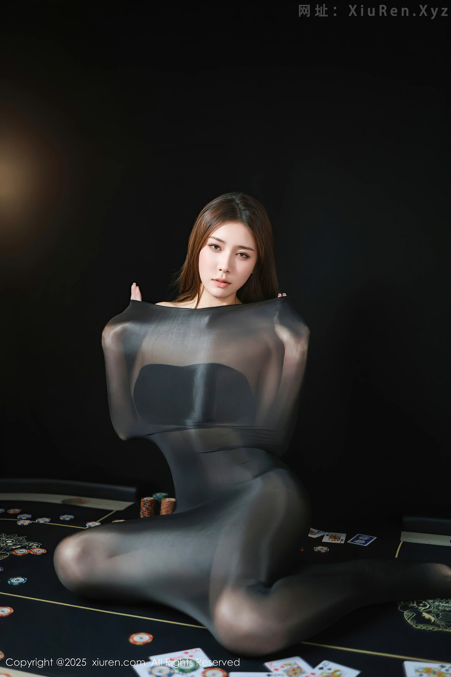 图片[4]-[XiuRen秀人网] VOL.10713 模特悦兮性感黑色薄透连体丝袜露黑色内衣秀曼妙身姿诱惑写真62P-秀人网官方网站